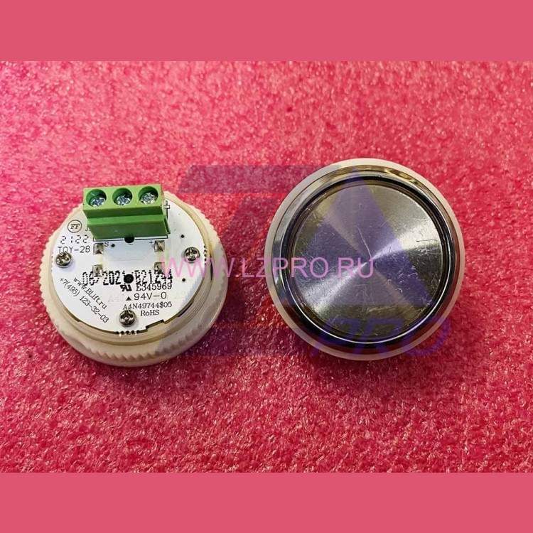 Кнопочный модуль A4N49744$05 красная подсветка "без символов" BBP-R331-CMNNT-D-R-BLN (EA2400S-D-R-BLN) ЩЛЗ